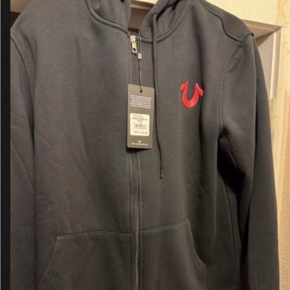 True Religion Men's Black Hoodie